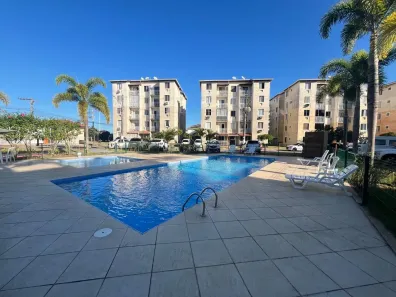 Apartamento com 2 Quartos para alugar, 48m² no Praia da Baleia, Serra