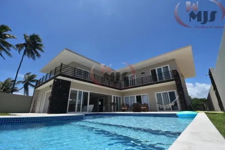 Casa de Condomínio com 5 Quartos à venda, 484m² no Barra do Jacuípe (Monte Gordo), Camaçari