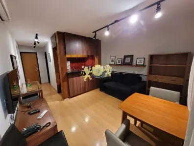 Flat com 1 Quarto para alugar, 42m² no Cerqueira César, São Paulo