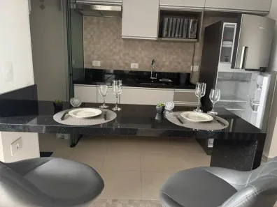 Apartamento com 1 Quarto para alugar, 43m² no Loteamento Mogilar, Mogi das Cruzes