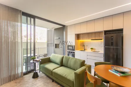 Apartamento com 1 Quarto à venda, 54m² no Batel, Curitiba