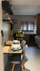 Apartamento com 1 Quarto para alugar, 38m² no Moema, São Paulo
