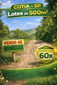 Lote/Terreno à venda, 500m² no Jardim Santa Izabel, Cotia