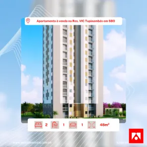 Apartamento com 2 Quartos à venda, 48m² no Jardim São Francisco, Santa Bárbara D'Oeste