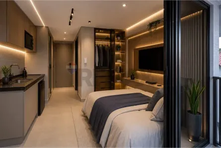 Flat com 1 Quarto à venda, 18m² no Cabo Branco, João Pessoa