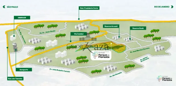 Lote/Terreno à venda, 327m² no Loteamento Floresta, São José dos Campos