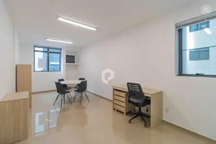 para alugar, 31m² no Batel, Curitiba