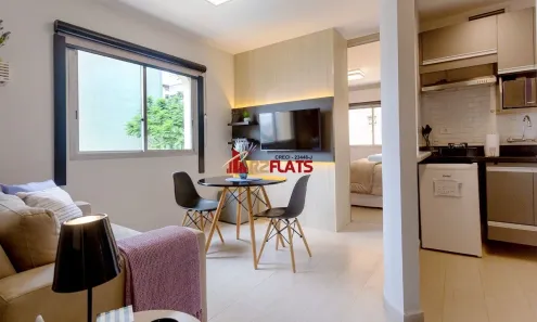 Flat com 1 Quarto à venda, 38m² no Jardim Paulista, São Paulo