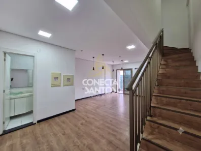 Sala Comercial para alugar, 95m² no Valongo, Santos