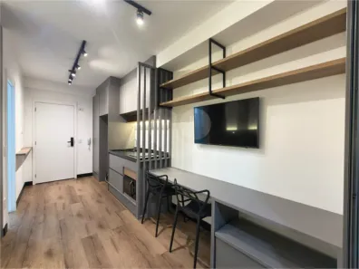 Apartamento com 1 Quarto para venda ou aluguel, 30m² no Santo Amaro, São Paulo