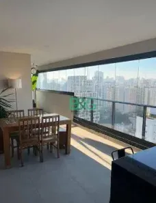 Apartamento com 2 Quartos para alugar, 118m² no Cerqueira César, São Paulo