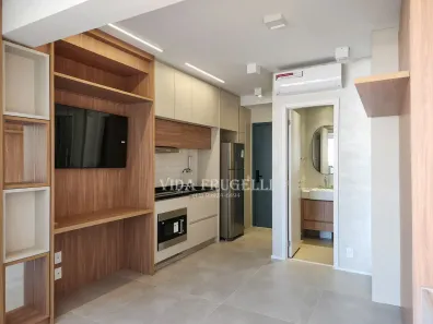 Apartamento com 1 Quarto para alugar, 24m² no Pinheiros, São Paulo