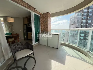 Apartamento com 1 Quarto para alugar, 52m² no Pompéia, Santos
