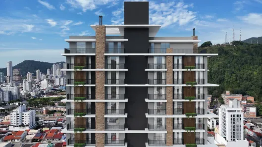 Apartamento com 1 Quarto à venda, 44m² no Centro, Itajaí