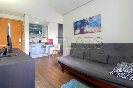 Flat com 1 Quarto à venda, 43m² no Jardim Bela Vista, Santo André