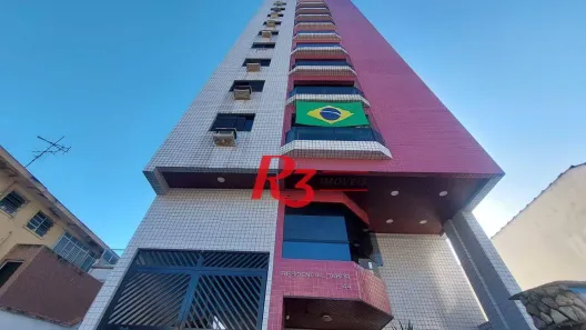 Apartamento com 2 Quartos para venda ou aluguel, 70m² no Campo Grande, Santos