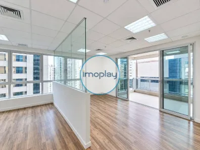 Sala Comercial para alugar, 136m² no Indianópolis, São Paulo