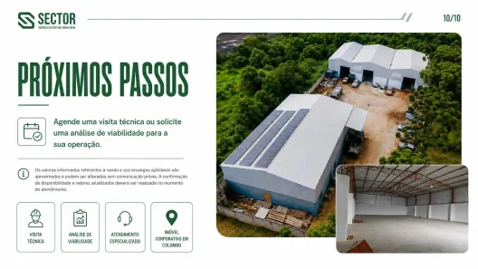 Galpão/Depósito/Armazém à venda, 950m² no Guaraituba, Colombo