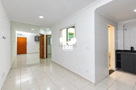 Apartamento com 2 Quartos para alugar, 41m² no Vila Príncipe de Gales, Santo André