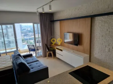 Apartamento com 1 Quarto para alugar, 42m² no Campo Belo, São Paulo
