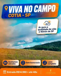 Lote/Terreno à venda, 500m² no Jardim São Luiz (Caucaia do Alto), Cotia