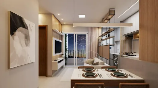 Apartamento com 2 Quartos à venda, 54m² no Jardim Dona Emília, Jaú