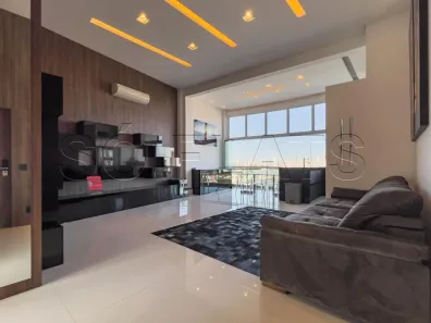 Apartamento com 1 Quarto para alugar, 86m² no Brooklin Paulista, São Paulo