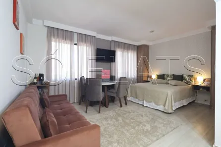Flat com 1 Quarto para alugar, 28m² no Cidade Mãe do Céu, São Paulo