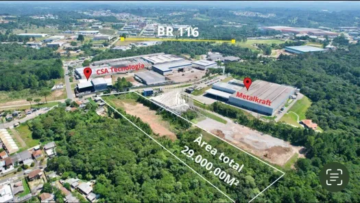 Galpão/Depósito/Armazém à venda, 29000m² no Quatro Barras, Quatro Barras