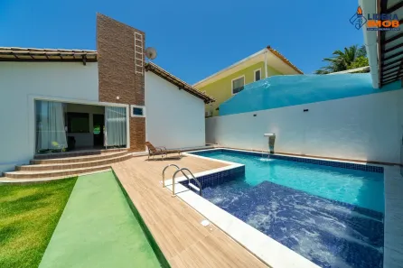 Casa de Condomínio com 5 Quartos à venda, 500m² no Guarajuba (Monte Gordo), Camaçari
