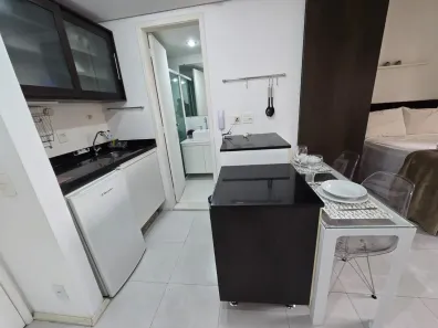 Flat com 1 Quarto para alugar, 30m² no Moema, São Paulo