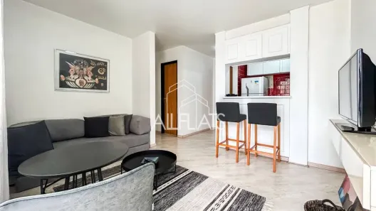 Flat com 1 Quarto à venda, 40m² no Cerqueira César, São Paulo