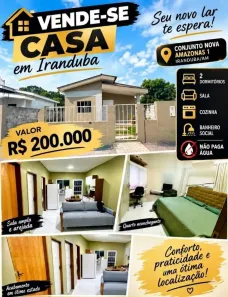 Casa com 2 Quartos à venda, 200m² no Iranduba, Iranduba