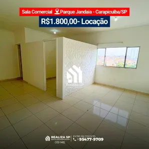 Sala Comercial para alugar, 50m² no Vila da Oportunidade, Carapicuíba
