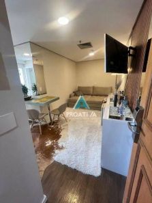 Flat com 1 Quarto à venda, 44m² no Vila Bastos, Santo André