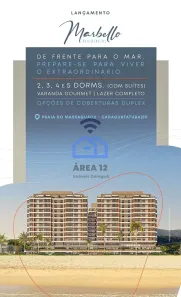 Apartamento com 2 Quartos à venda, 81m² no Balneário Copacabana, Caraguatatuba