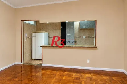 Apartamento com 2 Quartos para alugar, 61m² no José Menino, Santos