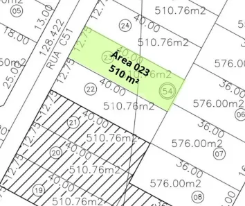 Lote/Terreno à venda, 510m² no Setor Sudoeste, Goiânia