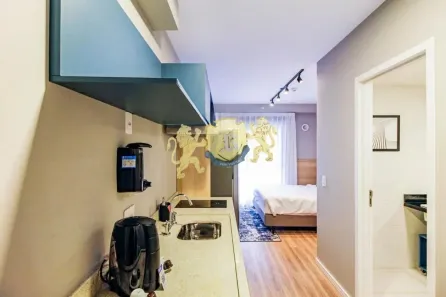 Flat com 1 Quarto à venda, 26m² no Jardim das Acácias, São Paulo