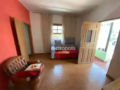 Casa com 1 Quarto à venda, 77m² no Nova Gerty, São Caetano do Sul