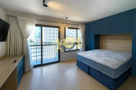 Flat com 1 Quarto para alugar, 27m² no Vila Nova Conceição, São Paulo