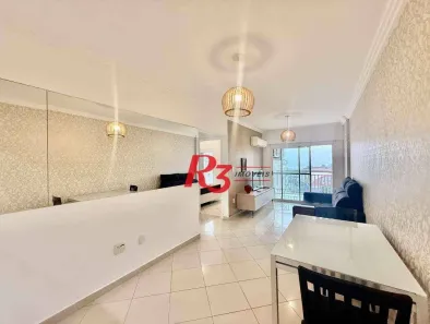 Apartamento com 2 Quartos para alugar, 73m² no Ponta da Praia, Santos