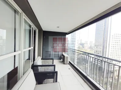 Apartamento com 1 Quarto para alugar, 63m² no Cidade Monções, São Paulo