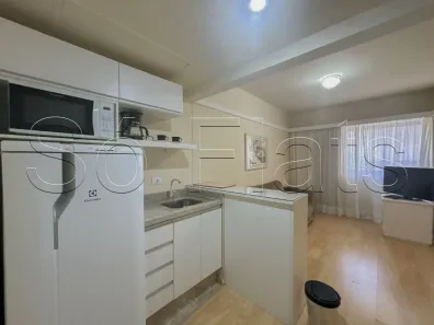 Apartamento com 1 Quarto para alugar, 28m² no Jardim Paulista, São Paulo
