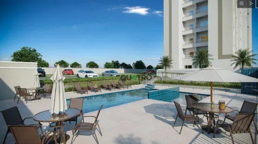 Apartamento com 2 Quartos à venda, 44m² no Manuel Dias Branco, Fortaleza
