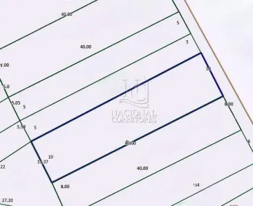 Lote/Terreno à venda, 400m² no Vila Humaitá, Santo André