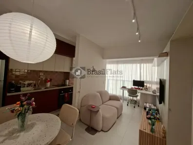 Apartamento com 1 Quarto para alugar, 37m² no Cerqueira César, São Paulo