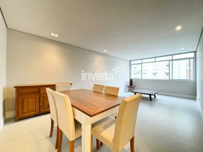 Apartamento com 3 Quartos à venda, 133m² no Gonzaga, Santos