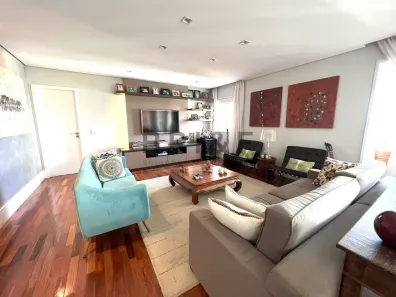 Apartamento com 3 Quartos para alugar, 198m² no Campo Belo, São Paulo