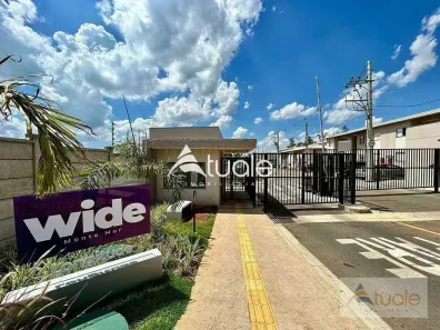 Apartamento com 2 Quartos para alugar, 42m² no Jardim Vitória, Monte Mor